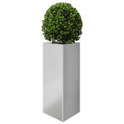 Jardinière triangulaire 40x40x75 cm acier galvanisé 535458535458