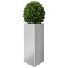 Jardinière triangulaire 40x40x75 cm acier galvanisé 535458535458