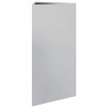 Jardinière triangulaire 40x40x75 cm acier galvanisé 535458535458