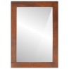 Miroir Rectangulaire Marron et Argent 50 x 2,5 x 70 cm 535459535459