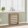 Cache-radiateur chêne artisanal 78x20x82 cm bois d'ingénierie 535468535468