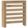 Cache-radiateur chêne artisanal 78x20x82 cm bois d'ingénierie 535468535468