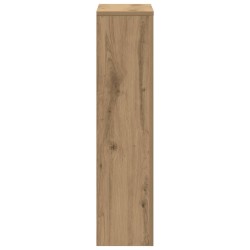 Cache-radiateur chêne artisanal 78x20x82 cm bois d'ingénierie 535468535468