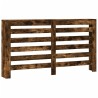 Cache-radiateur chêne fumé 149x20x82 cm bois d'ingénierie 535470535470