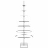 Arbre de Noël en métal pour décoration noir 180 cm 535473535473