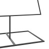 Arbre de Noël en métal pour décoration noir 180 cm 535473535473