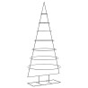Arbre de Noël en métal pour décoration noir 210 cm 535474535474
