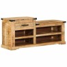 banc avec tiroir Marron 110 x 35 x 50 cm Manguier brut 535475535475