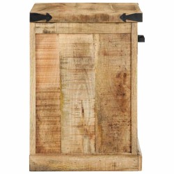 banc avec tiroir Marron 110 x 35 x 50 cm Manguier brut 535475535475