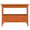 Banc d'entrée cire marron 60x28x45 cm bois de pin massif 535477535477