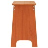 Banc d'entrée cire marron 60x28x45 cm bois de pin massif 535477535477