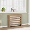 Cache-radiateur chêne artisanal 104x20x82 cm bois d'ingénierie 535478535478