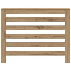 Cache-radiateur chêne artisanal 104x20x82 cm bois d'ingénierie 535478535478