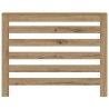 Cache-radiateur chêne artisanal 104x20x82 cm bois d'ingénierie 535478535478