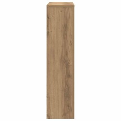 Cache-radiateur chêne artisanal 104x20x82 cm bois d'ingénierie 535478535478