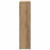 Cache-radiateur chêne artisanal 104x20x82 cm bois d'ingénierie 535478535478