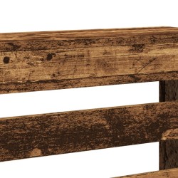 Cache-radiateur vieux bois 104x20x82 cm bois d'ingénierie 535480535480