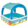 Bestway Piscine de jeu avec auvent bleu 140x140x114 cm 52192 535481535481