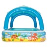Bestway Piscine de jeu avec auvent bleu 140x140x114 cm 52192 535481535481
