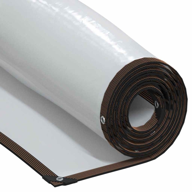 Bâche transparente avec œillets 2x5 m polyéthylène 535483535483