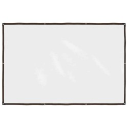 Bâche transparente avec œillets 2x3 m polyéthylène 535484535484