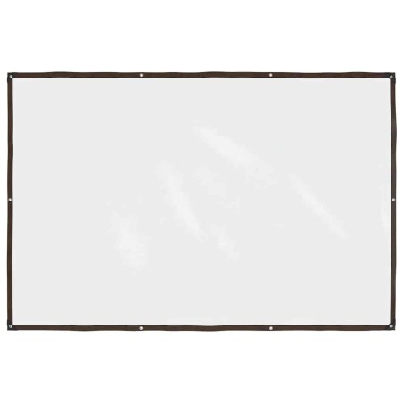Bâche transparente avec œillets 2x3 m polyéthylène 535484535484