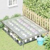 Bâche transparente avec œillets 2x3 m polyéthylène 535484535484