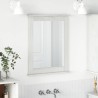 Miroir VIGO Blanc antique 55,5 x 5 x 70 cm Bois de pin massif 535485535485