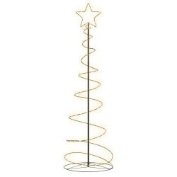 Sapin de Noël à LED 120 LED blanc chaud 180 cm 535489535489