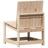 Chaise de jardin 50,5x55x77 cm bois de pin massif 535492535492