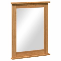 Miroir VIGO Marron miel 55,5 x 5 x 70 cm Bois de pin massif 535493535493