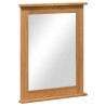 Miroir VIGO Marron miel 55,5 x 5 x 70 cm Bois de pin massif 535493535493