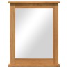 Miroir VIGO Marron miel 55,5 x 5 x 70 cm Bois de pin massif 535493535493