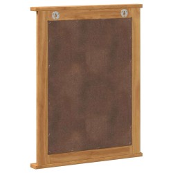 Miroir VIGO Marron miel 55,5 x 5 x 70 cm Bois de pin massif 535493535493