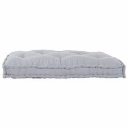 Coussin de canapé sur palette Gris 120 x 80 x 12 cm Tissu 535494535494