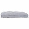 Coussin de canapé sur palette Gris 120 x 80 x 12 cm Tissu 535494535494