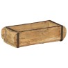 Plateau 4 pcs Marron 30 x 15 x 9 cm Bois Recyclé Solide 535496535496