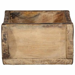 Plateau 4 pcs Marron 30 x 15 x 9 cm Bois Recyclé Solide 535496535496