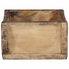 Plateau 4 pcs Marron 30 x 15 x 9 cm Bois Recyclé Solide 535496535496