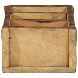 Plateau 4 pcs Marron 30 x 14 x 9 cm Bois Recyclé Solide 535497535497