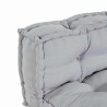 Coussin de canapé sur palette 2 pcs Gris 120 x 80 x 38 cm Tissu 535498535498