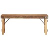 banc Naturel 110 x 35 x 46 cm Bois ancien récupéré 535502535502