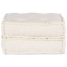 Canapé modulaire crème 70x70x36 tissu 535505535505