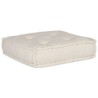 Canapé modulaire crème 70x70x36 tissu 535505535505