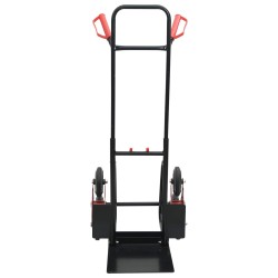 Chariot à main Noir et Rouge 64,5 x 49,5 x 114 cm Acier 535506535506
