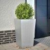 Jardinière 45x45x75 cm acier galvanisé 535513535513