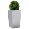 Jardinière 45x45x75 cm acier galvanisé 535513535513