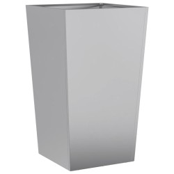 Jardinière 45x45x75 cm acier galvanisé 535513535513