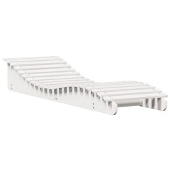 Chaises longues lot de 2 blanc 205x60x31,5cm bois massif de pin 535517535517