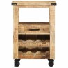 Chariot de cuisine Marron 55 x 40 x 80 cm Bois de mangue massif 535518535518
